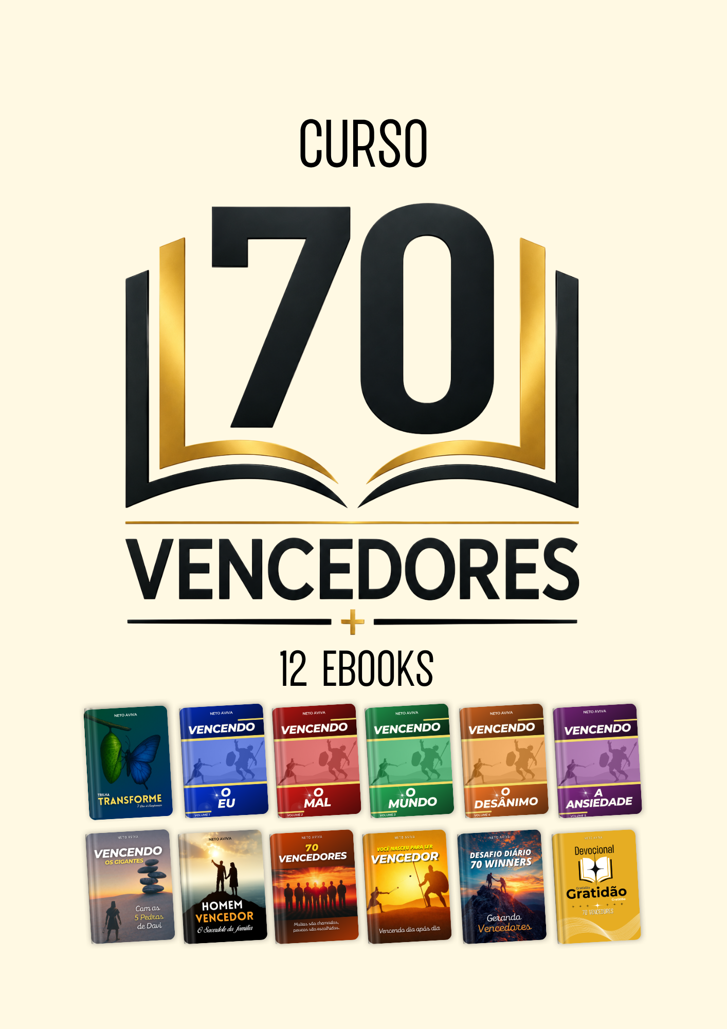 Curso 70 Vencedores com 12 eBooks